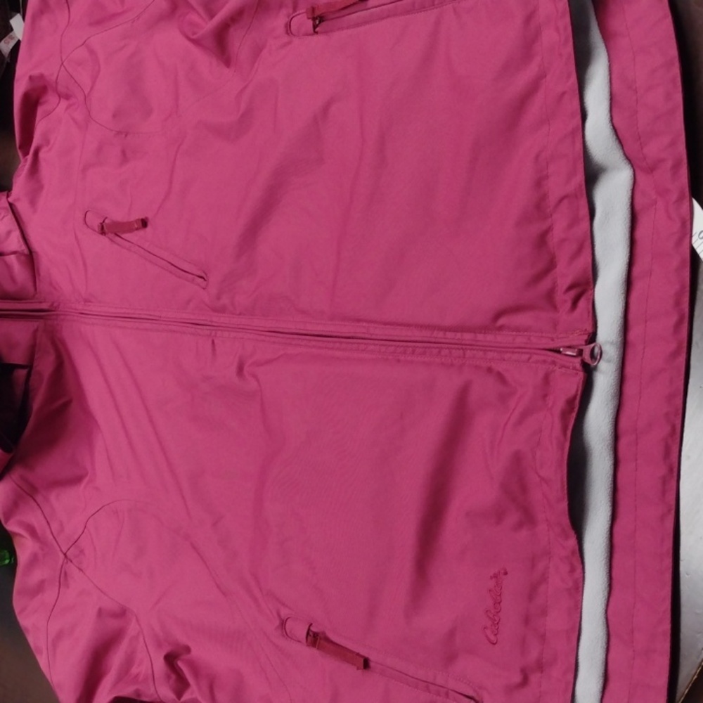 Cabela's Women's Red Hooded Jacket Size L - Picture 13 of 16
